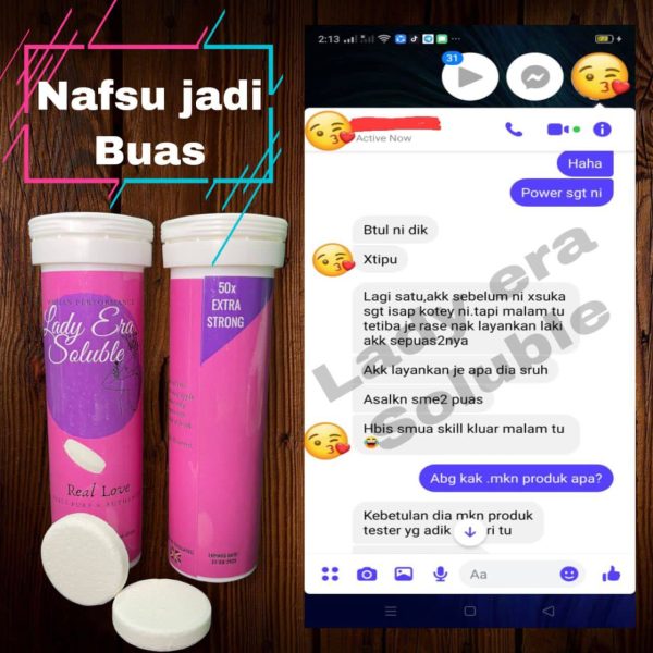 Testimoni Lady Era Soluble