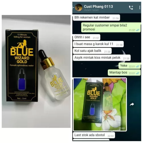 Testimoni Blue Wizard Gold 4 1