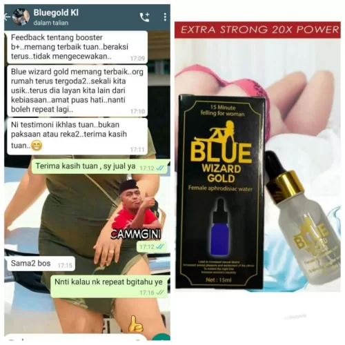 Testimoni Blue Wizard Gold 6 1
